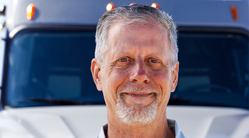Close-up photo of Henry Albert, from Albert Transport, Inc.